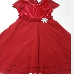 American Girl Snowflake Christmas Dress